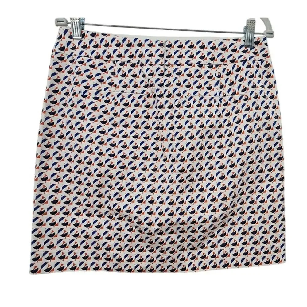 New NWT‎ Ann Taylor Geometric Shaped The Maddison Skirt 4